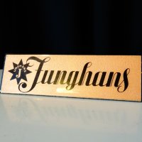 Швейцарска табелка,лого Junghans. , снимка 3 - Антикварни и старинни предмети - 28421014