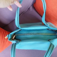 Дамски нова синя чанта с етикет , снимка 5 - Чанти - 40716692