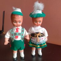 Колекционерска кукла Sweetheart Knoch August KG West Germany 16 см, снимка 17 - Колекции - 44071895