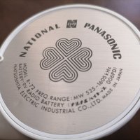 Уникат ретро радио транзистор National Panasonic R 72, снимка 4 - Радиокасетофони, транзистори - 33037611