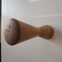 Датска дървена солница пиперница , снимка 4 - Антикварни и старинни предмети - 43558397