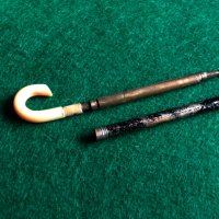 Миниатюрен стар молив форма бастун със слонова кост дръжка, снимка 4 - Антикварни и старинни предмети - 43254777