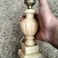 Антикварна мраморна лампа, снимка 5 - Антикварни и старинни предмети - 43684537