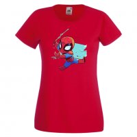 Дамска тениска Marvel Spiderman 2 Игра,Изненада,Подарък,Геймър,, снимка 4 - Тениски - 36785539