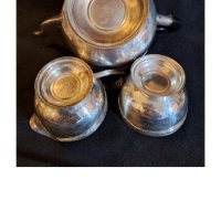   Антикварен прибор от колекция 3 прибора за чай и кафе THE CUTLERS COMPANY 1836г.ALPHA PLATE, снимка 15 - Антикварни и старинни предмети - 43871379
