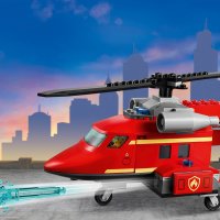 LEGO® City Fire 60281 - Спасителен пожарникарски хеликоптер, снимка 5 - Конструктори - 38927850