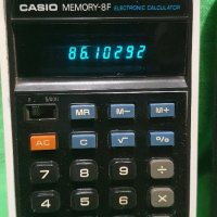 Калкулатор CASIO Memory-8F, снимка 2 - Друга електроника - 38843886