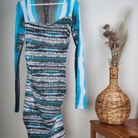 Нова рокля синя гама, снимка 1 - Рокли - 28762955