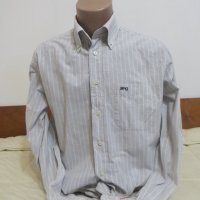 Мъжка риза с дълъг ръкав памук и лен McGregor, снимка 1 - Ризи - 28280478