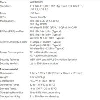 USB WiFi АДАПТЕР LinkSys  WUSB300N, снимка 4 - Мрежови адаптери - 43460194