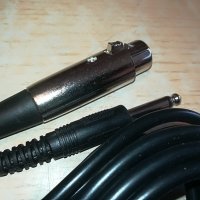 profesional low-noise cable-кабел за микрофон, снимка 10 - Микрофони - 28366961