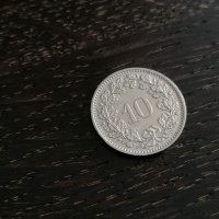 Монета - Швейцария - 10 рапен | 1989г., снимка 1 - Нумизматика и бонистика - 28088492