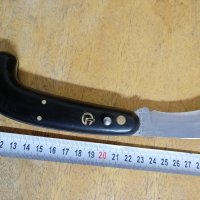 Сгъваем нож от ножаря G. Zaugg Zollbrück BERN ШВЕЙЦАРИЯ, снимка 10 - Ножове - 43253966