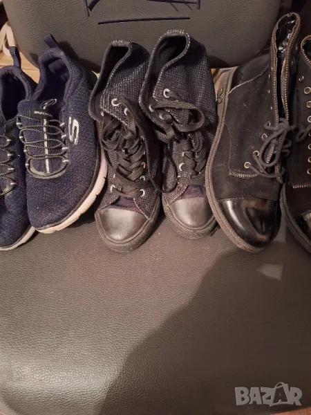 Дамски боти-н.38,маратонки-н.37, снимка 1