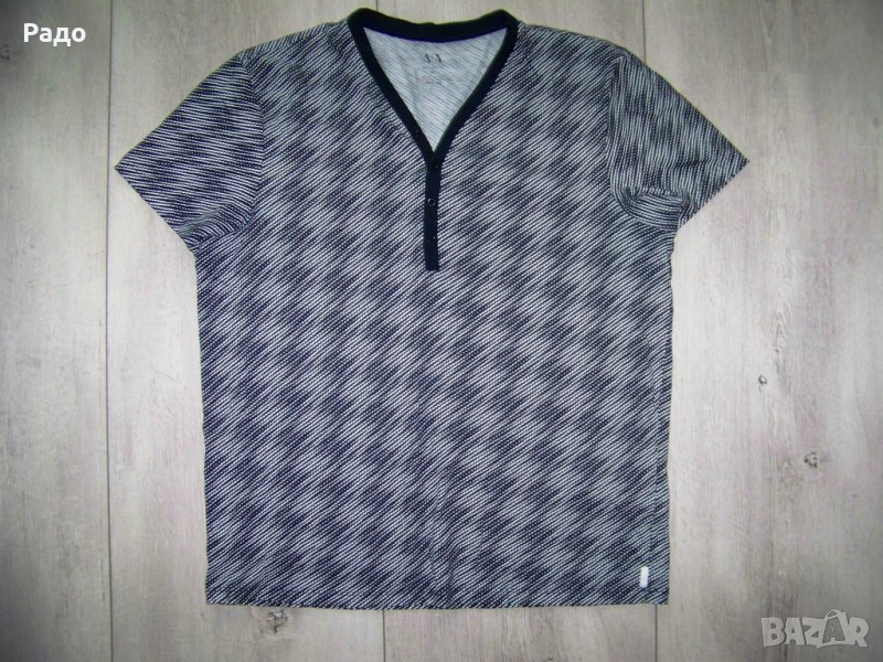 Armаni Exchange / L / 100%Original / мъжка тениска с къс ръкав и копчета на яката, снимка 1