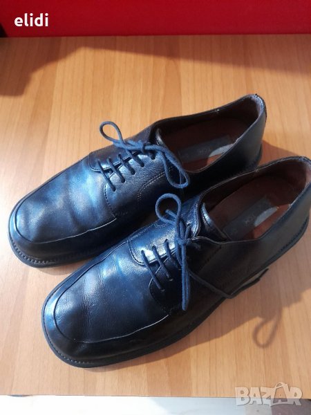 №43 ТСМ черни естествена кожа, снимка 1