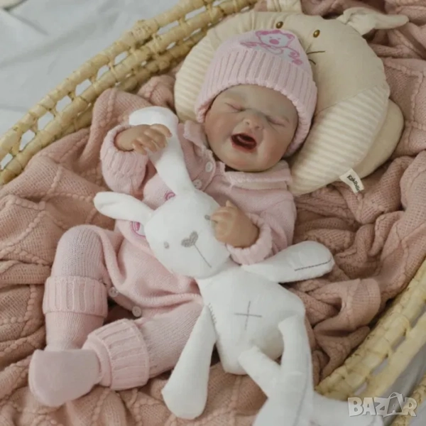 Кукла Реборн Reborn преродено бебе, реалистина кукла, реалистично бебе, снимка 1