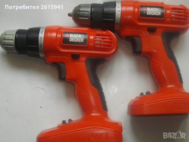 Black Decker EPC14H1-Английско 14,4 Волта-Боди-Тяло За Винтоверт-Отлично-Блек Декер, снимка 1