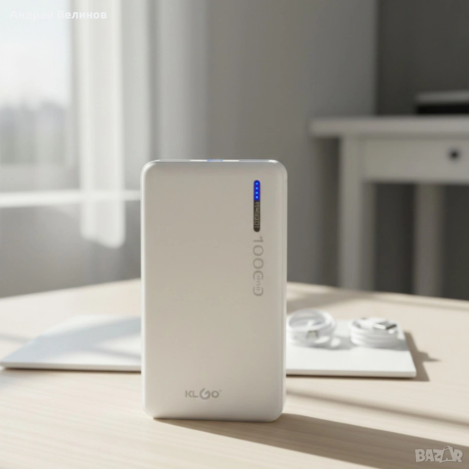 Powerbank Kl Go KP-23 10000 mAh – Бързо и сигурно зареждане за всички твои устройства, снимка 1