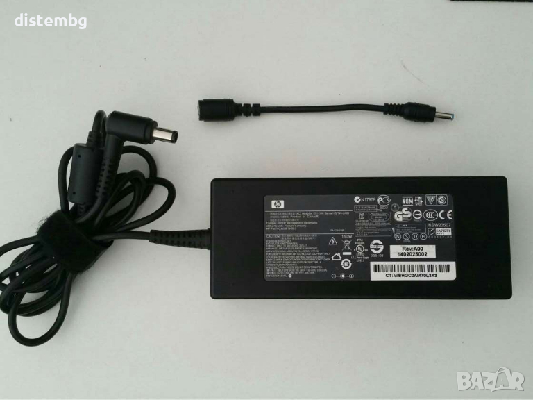 Захранващ адаптер за лаптоп HP 609919-001 , 19V 7.89A, 150W, снимка 1