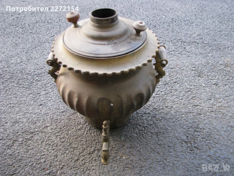 Самовар 19 век на жар, снимка 1