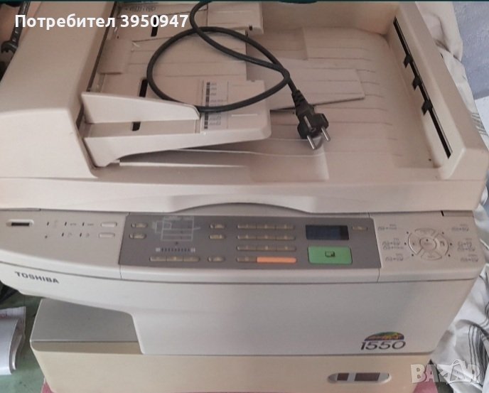 Принтер и скенер Toshiba 1550, снимка 1