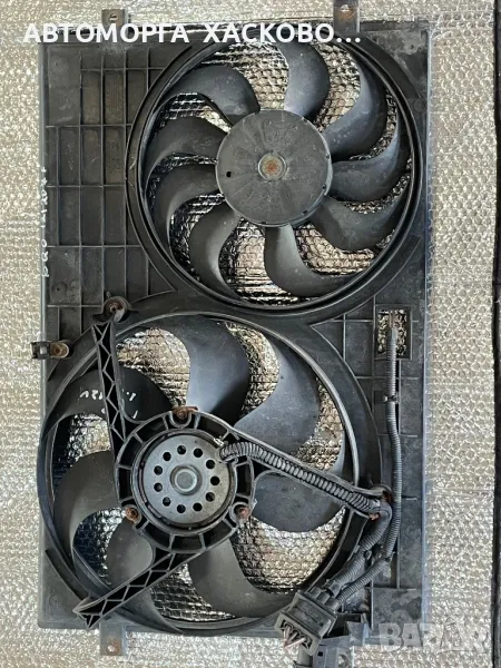 Перка охлаждане VW Polo 9N 1.2 1.4 1.9 SDI  SKODA FABIA 6Q0 121 207 F, снимка 1