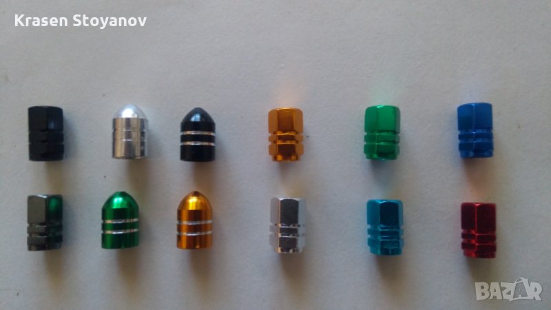 Капачки за вентили на велосипед, колело,кола, мотор, мотор, скутер и т.н., снимка 1