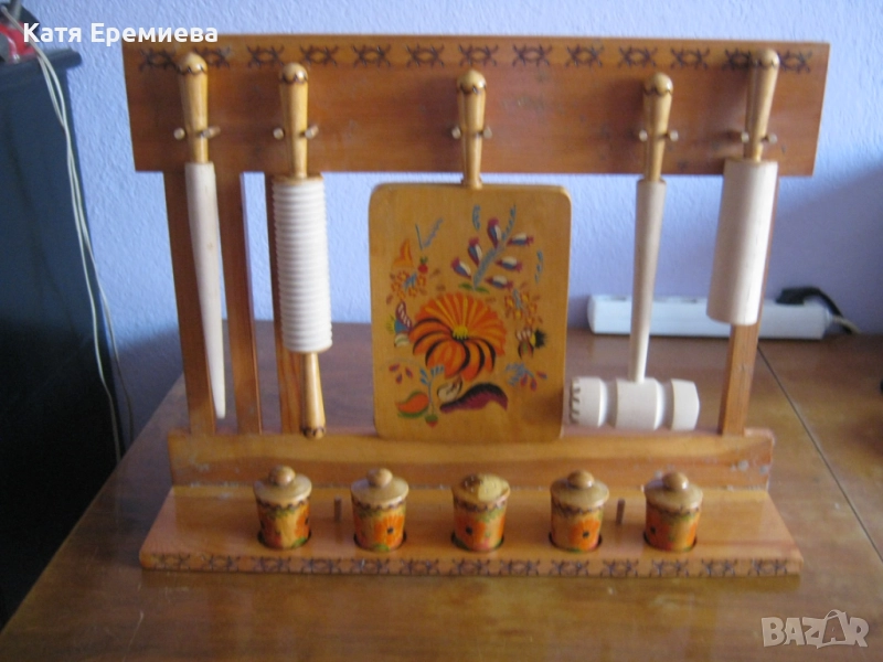 Продавам дървен комплект, снимка 1