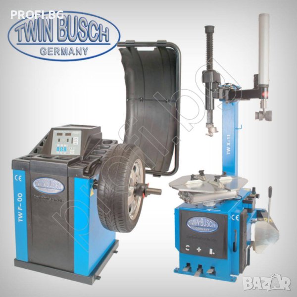 БАЛАНС и МОНТАЖ ДЕМОНТАЖ МАШИНА TWIN BUSCH GERMANY, снимка 1