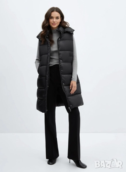 MANGO Дамска дълга грейка / дълъг елек, снимка 1