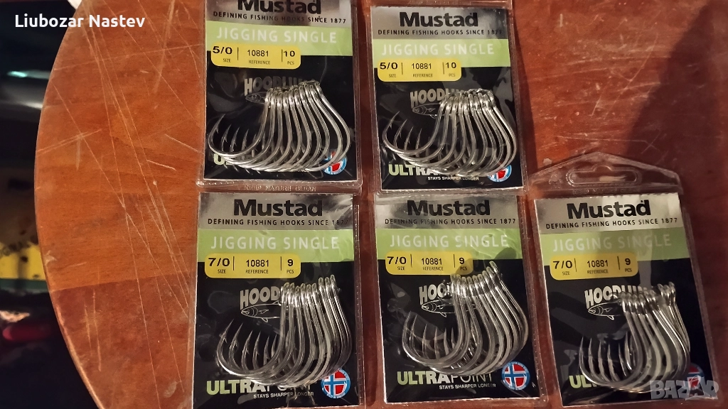 Куки за сом Mustad, снимка 1