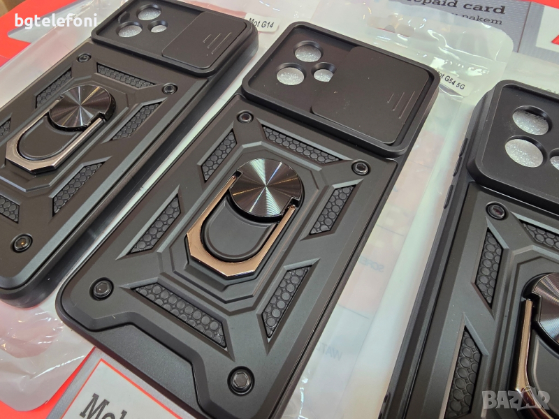 Motorola G13,G14,G24,G34,G54,G84,Edge 30 Neo,Edge 40 Neo Armor Ring case, снимка 1
