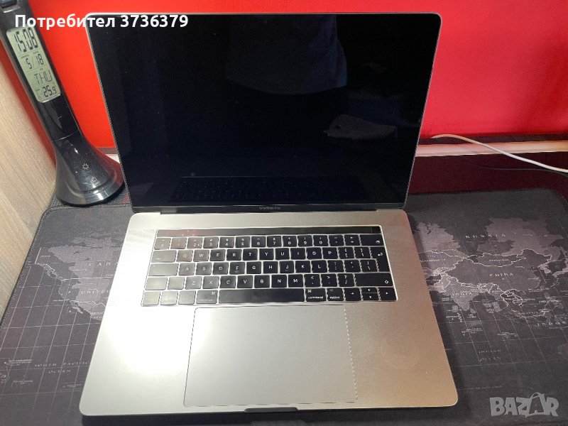 MacBook Pro 15” 2017 I7-7820HQ/Radeon Pro 560/16GB RAM/512GB SSD Storage ГАРАНЦИЯ!, снимка 1