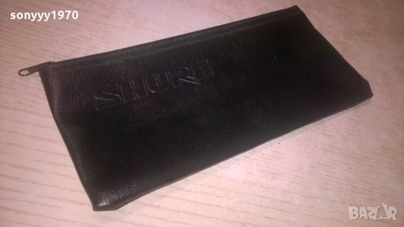 SHURE-КОЖЕН КЕИС С ЦИП ЗА МИКРОФОН, снимка 1