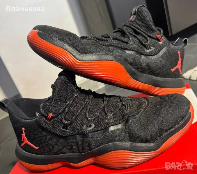 Маратонки Air Jordan Super Fly Low “Black Infrared” - 45 номер, снимка 1