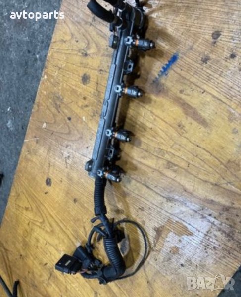 Vw lupo 2001 година 1.4i Горивна рейка с дюзи, снимка 1