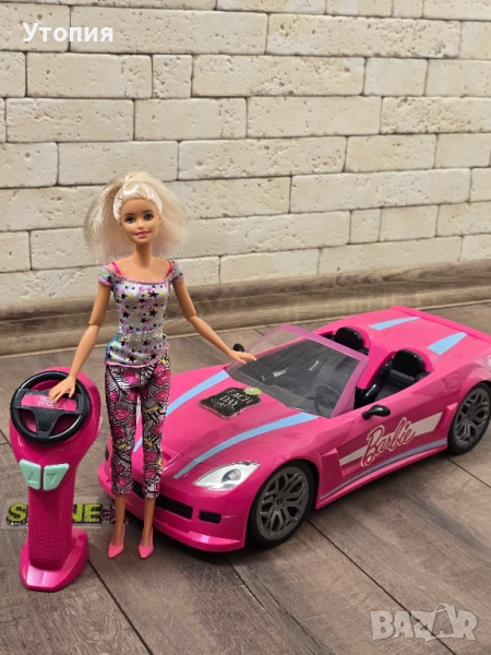 Комплект Барби Кола на мечтите с дистанционен контрол, снимка 1
