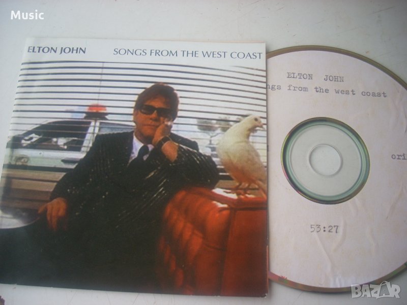 ПРЕДЛОЖЕТЕ ЦЕНА? Elton John - Songs from the west coast - диск, снимка 1