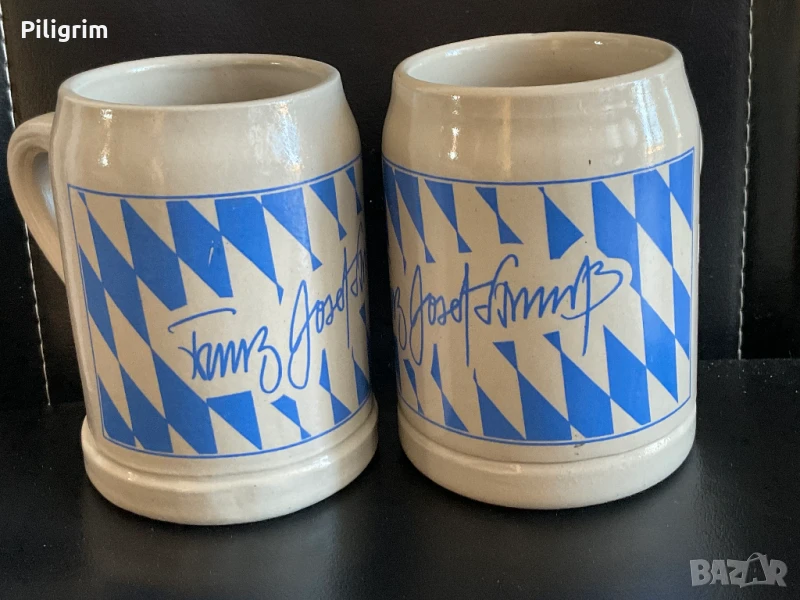 Сет керамична халба за бира, Бавария, Западная Германия., снимка 1