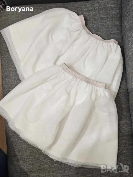 детска пола с тюл, снимка 1