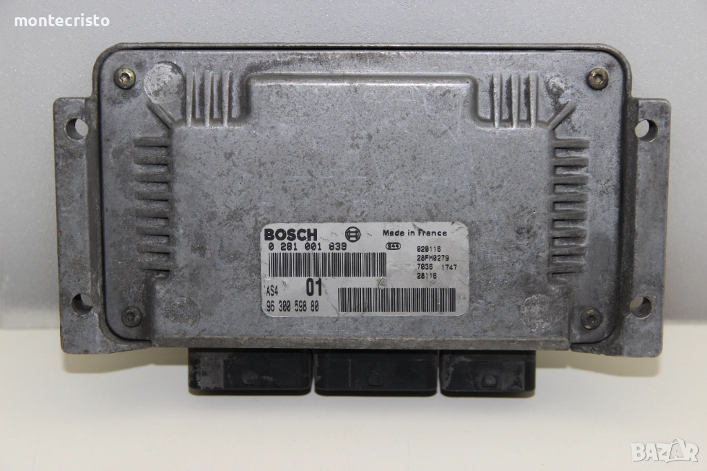 Моторен компютър Citroen Saxo (1996-2004г.) 0281001839 / 9630059880 / 0 281 001 839 / 96 300 598 80, снимка 1