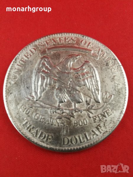 Сребърна американска монета 420 GRAINS, 900 FINE, снимка 1