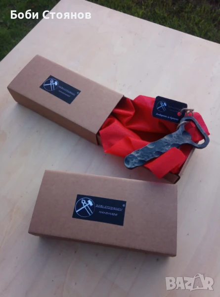 Ръчно кована отварачка за бутилки, снимка 1