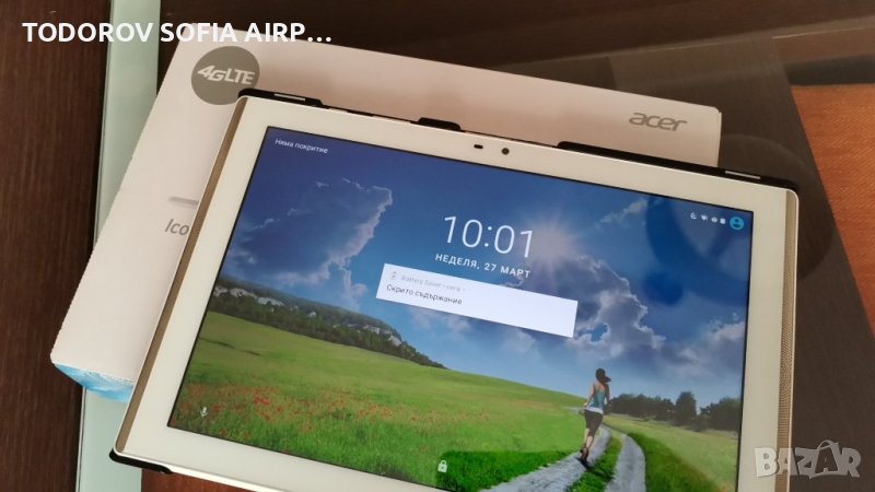 ПЕРФЕКТЕН Таблет Acer Iconia ОNE 10 / B3-A42 / 10.1" HD, Quad-Core Cortex A53, 2GB RAM, снимка 1