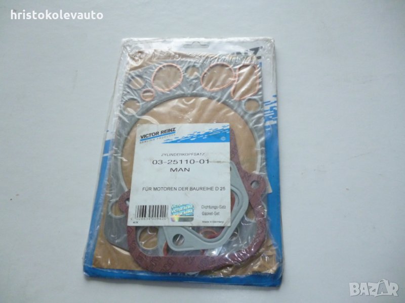Комплект гарнитури, цилиндрова глава VICTOR REINZ 03-25110-01 за FENDT,MAN, снимка 1