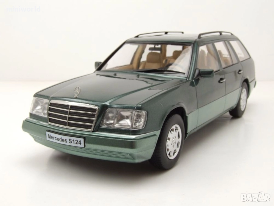 Mercedes-Benz E-Klasse T-Modell Kombi S124 1995 - мащаб 1:18 на Triple9 моделът е нов в кутия, снимка 1