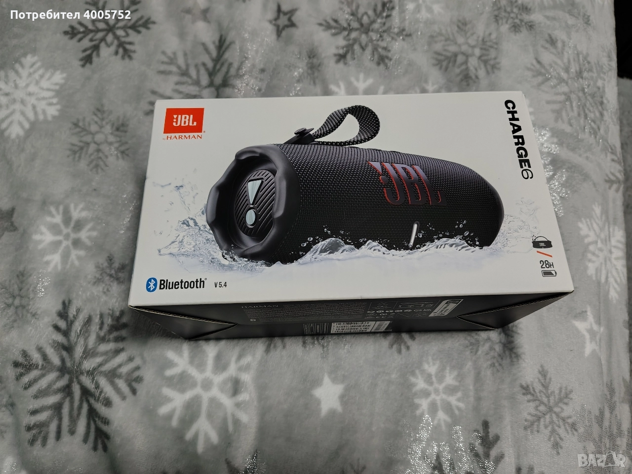 продавам JBL charge 6, снимка 1