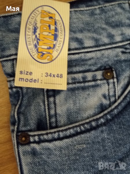 Мъжки дънки Italia Original Jeans Simply размер 34х48, снимка 1