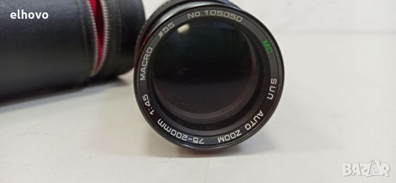 Обектив MC Sun Auto Zoom 75-200mm 1:45 ф55, снимка 1